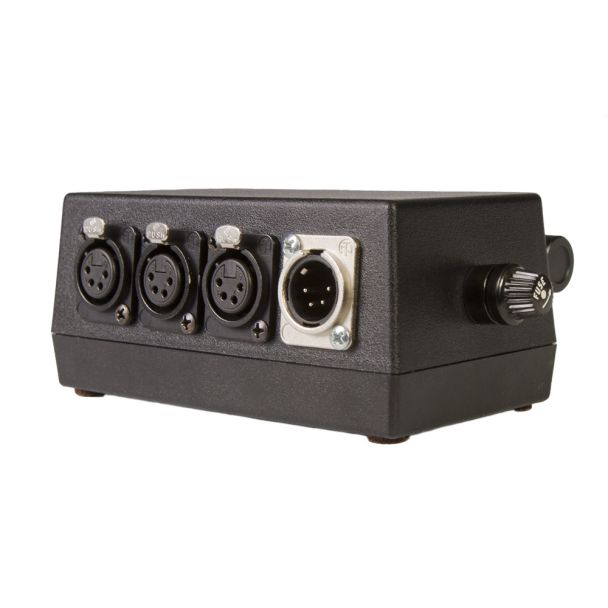 Ikan International KPDM-100QR 4 Output Power Distribution Module w/ Quick Snap Rail Mount (Kahunas)