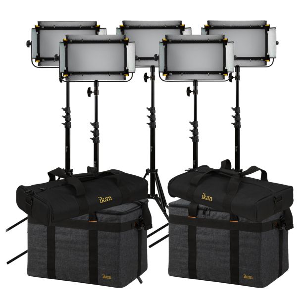Ikan International MSB8-5PT-KIT Mylo Soft Bi-Color 5-Point LED Light Kit