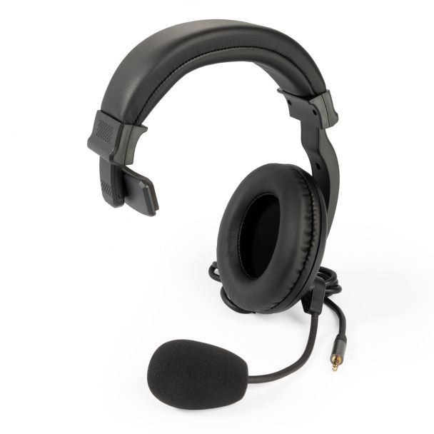 Ikan International LIVECOM1000-SH 3.5 Dynamic Single Ear Headset for Livecom1000