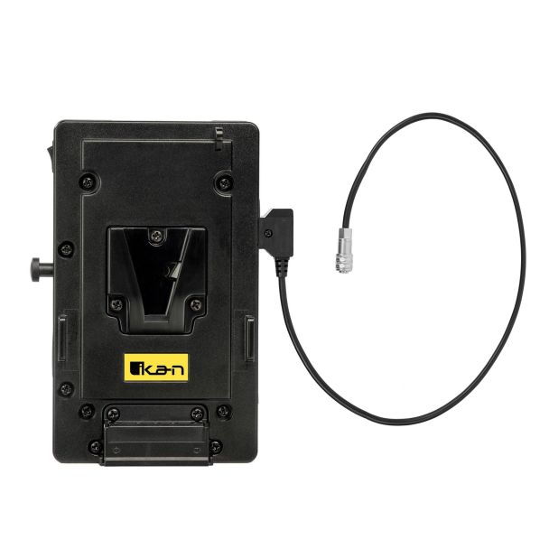 Ikan International STR-PWR-PLATE-BMPCC6K STRATUS V-Mount Battery Plate w/ 15mm Rod Mount for the BMPCC6K Camera