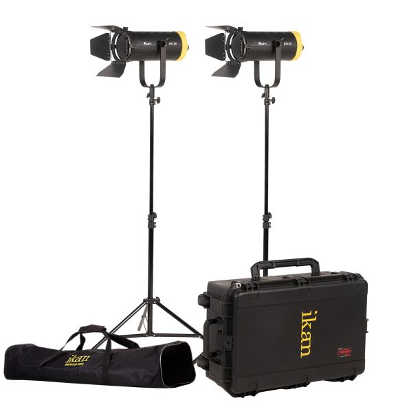 Ikan International HF150-2PT-KIT Kit with 2 x Helia 4" Fresnel with Hard Case