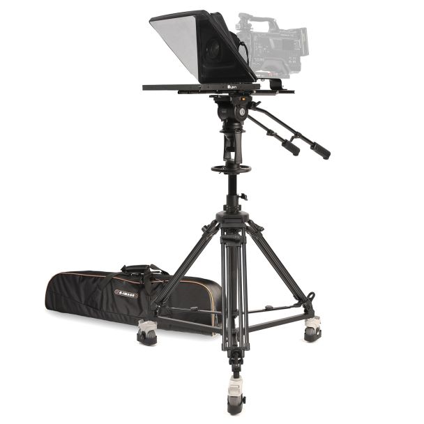 Ikan International PT4500-PEDESTAL 15" Teleprompter, Pedestal & Dolly Turnkey