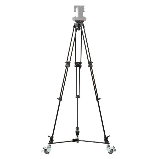 Ikan International GA752SD-PTZ Aluminum Tripod, Dolly, 75mm Flat Base, & Quick Release Plate for PTZ Cameras