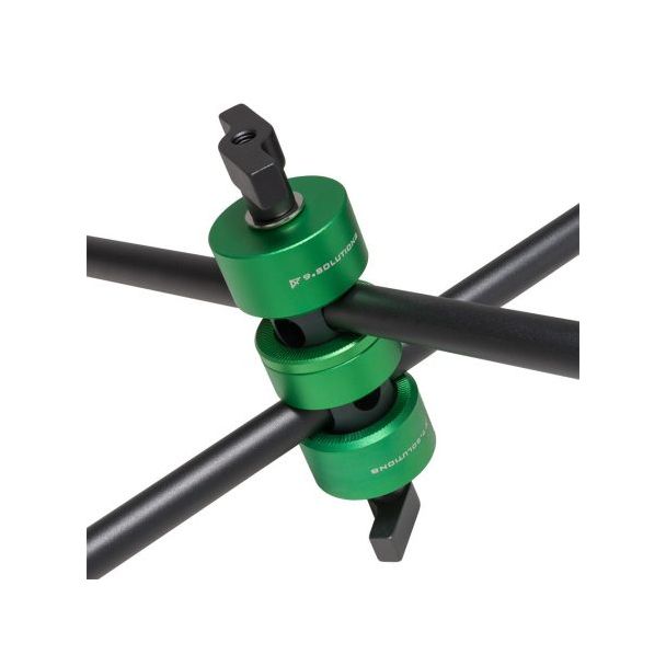 9Solutions Knob connettore doppio con fori filettati da 5/8'