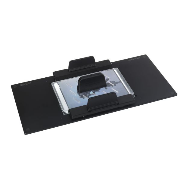 Cambo Portapellicola.Pellicola da 4x5 fogli. Viene fornito con piastra di blocco pellicola