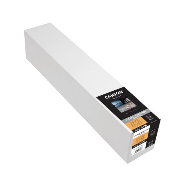 Canson Infinity Arches BFK Rives Pure White gr310 0.61x15.24m. UNTIL stocks last