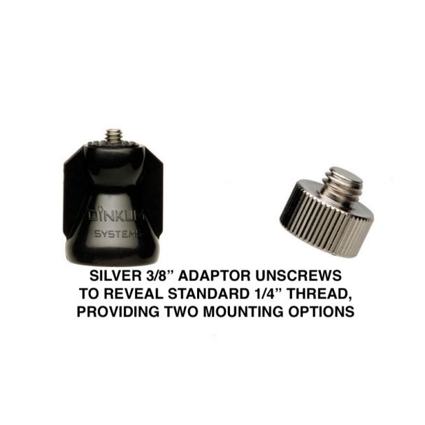 Dinkum Systems segment with 1/4 + 3/8 screw