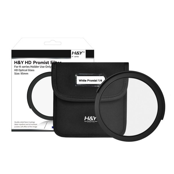 H&Y Filters White Promist 1/2 Drop filter in 95mm