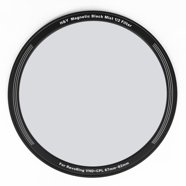 H&Y Filtri filtro Black Promist 1/2 aggiuntivo Clip on Magnetico per Revoring VND&CPL 58-77mm