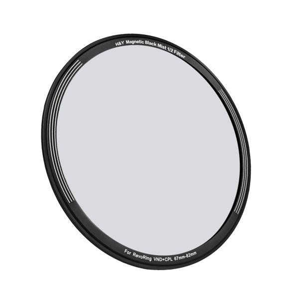 H&Y Filtri filtro Black Promist 1/2 aggiuntivo Clip on per Revoring variabile ND&CPL - 67-82mm