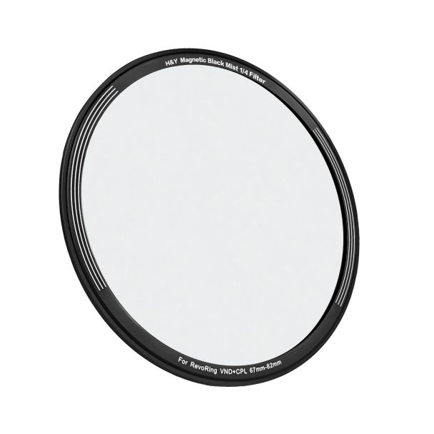 H&Y Filtri filtro Black Promist 1/4 aggiuntivo Clip on per Revoring variabile ND&CPL - 46-62mm