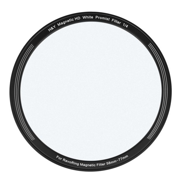 H&Y Filtri filtro White Promist 1/2 Clip on magentico per Revoring VND&CPL 67-82mm
