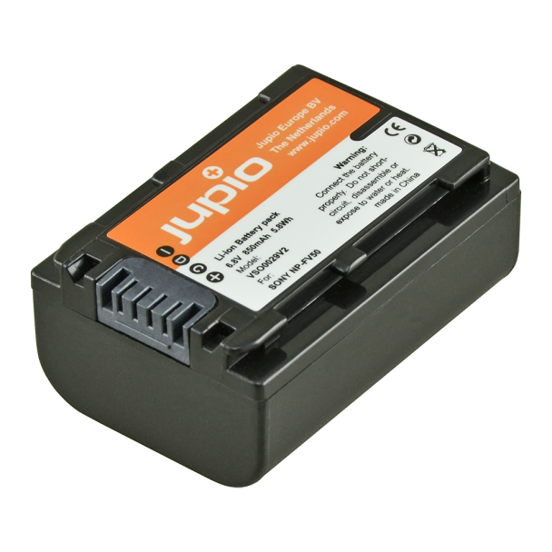 Jupio Batteria videocamera Sony NP-FV50