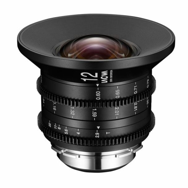 Laowa Venus Optics obiettivo 12mm t/2.9 Zero-D Canon EF Cine Scala Metri