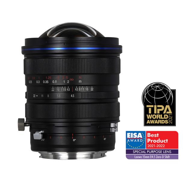 Laowa Venus Optics obiettivo 15mm f/4.5 Zero-D Shift L mount-Mount