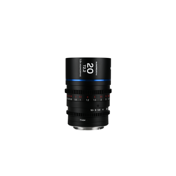 Laowa Venus Optics obiettivo 20mm t/2.2 1.5X NanoMorph Blue MFT Cine