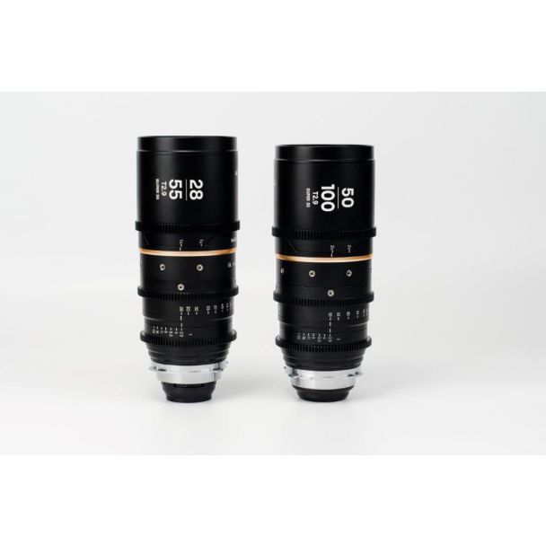 Laowa Venus Optics S35 Kit obiettivo 28-55mm 50-100mm NanoMorph zoom Ambra PL Cine