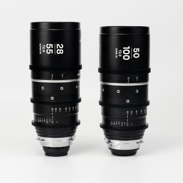 Laowa Venus Optics S35 Kit obiettivo 28-55mm 50-100mm NanoMorph zoom Silver PL Cine