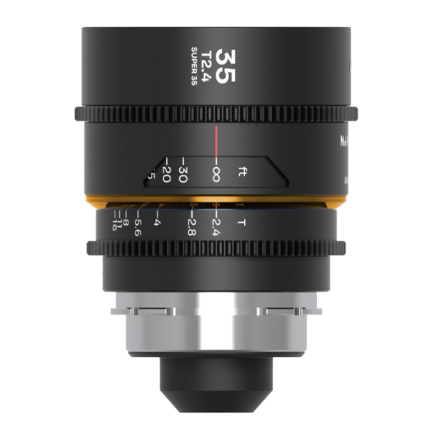 Laowa Venus Optics 35mm T2.4 NanoMorph Anamorphic Lens (Amber) for PL/EF Mounts