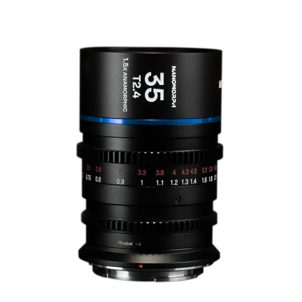 Laowa Venus Optics 35mm T2.4 NanoMorph Anamorphic Cine Lens (Blue) for DJI DL