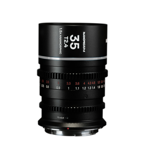 Laowa Venus Optics obiettivo 35 t/2.4 NanoMorph Silver DL Cine