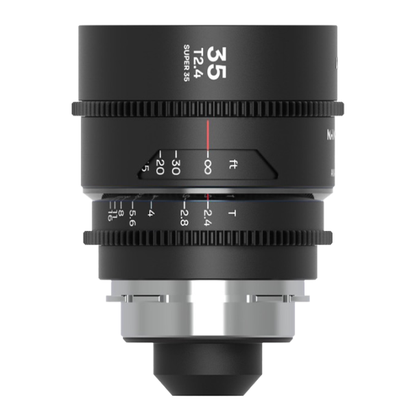 Laowa Venus Optics obiettivo 35 t/2.4 NanoMorph Silver PL+EF Cine