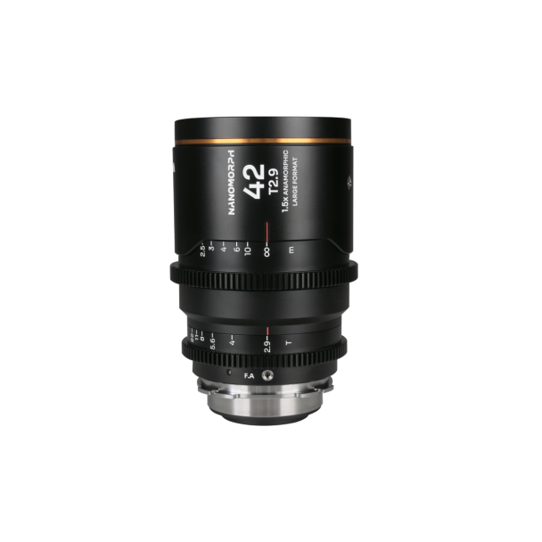 Laowa Venus Optics obiettivo 42mm t2.9 1.5X LF NanoMorph Ambra PL+EF Cine