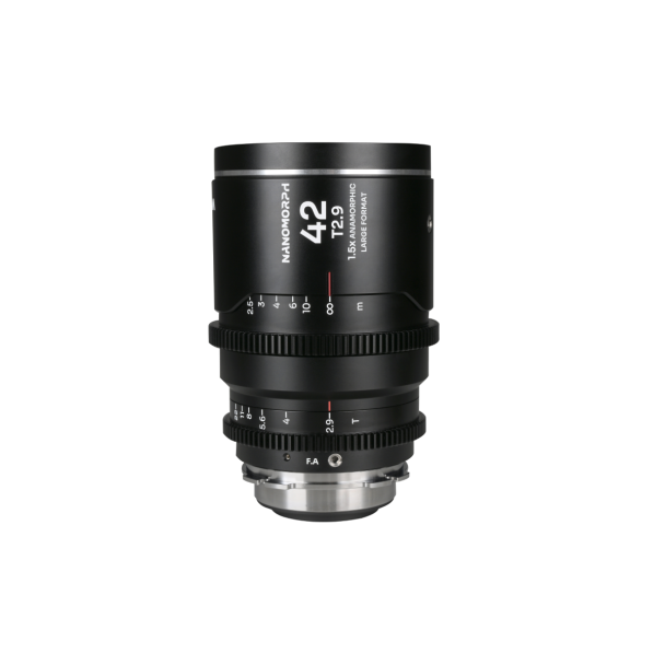 Laowa Venus Optics obiettivo 42mm t2.9 1.5X LF NanoMorph Silver PL+EF Cine