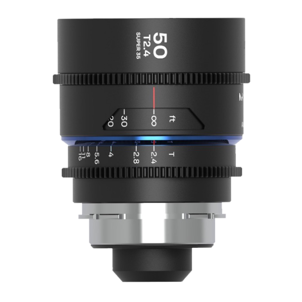 Laowa Venus Optics 50mm T2.4 NanoMorph Anamorphic Lens (Blue) for PL/EF Mounts