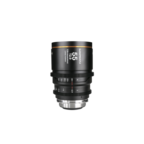 Laowa Venus Optics 55mm T2.9 1.5X LF NanoMorph Anamorphic Cine Lens (Amber) for PL & EF Mounts