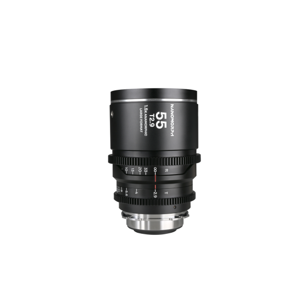 Laowa Venus Optics 55mm T2.9 1.5X LF NanoMorph Anamorphic Cine Lens (Silver) for PL & EF Mounts