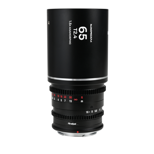 Laowa Venus Optics obiettivo 65mm t/2.4 1.5X S35 NanoMorph Silver Fuji X