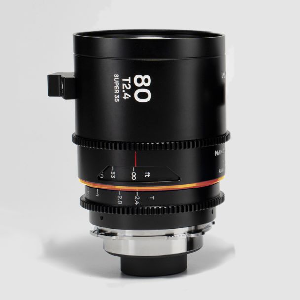 Laowa Venus Optics obiettivo 80mm t/2.4 1.5X S35 NanoMorph Ambra Arri PL (Default) + EF  Cine