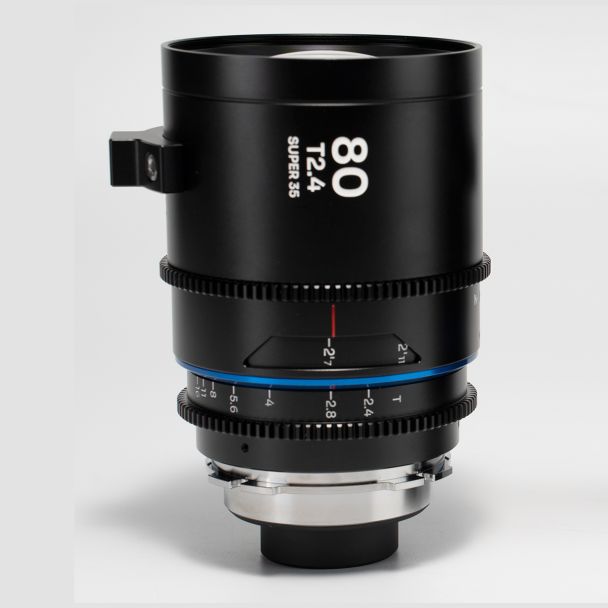 Laowa Venus Optics 80mm T2.4 1.5X S35 NanoMorph Anamorphic Cine Lens (Blue) for Arri PL & EF Mounts