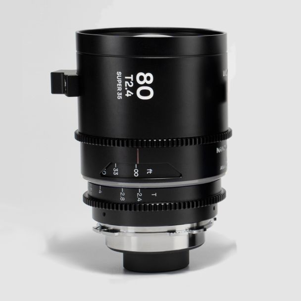 Laowa Venus Optics 80mm T2.4 1.5X S35 NanoMorph Anamorphic Cine Lens (Silver) for Arri PL & EF Mounts