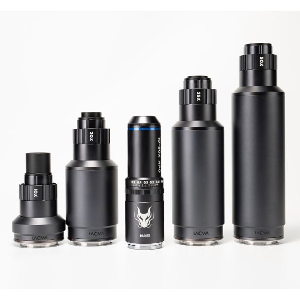 Laowa Venus Optics 10-50x NA0.5 Aurogon FF Supermicro APO Lens Kit for Fuji GFX
