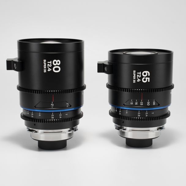 Laowa Venus Optics  S35 Prime Kit NanoMorph (65mm-80mm) Blue Arri PL (Default) + EF Cine
