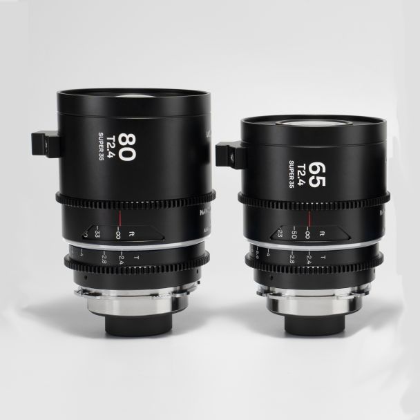 Laowa Venus Optics  S35 Prime Kit NanoMorph (65mm-80mm) Silver Arri PL (Default) + EF Cine