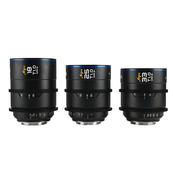 Laowa Venus Optics Argus S35 Kit obiettivi 18mm,25mm,33mm Fuji X