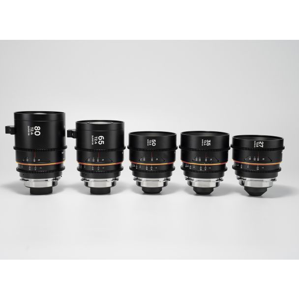 Laowa Venus Optics  S35 Prime Kit NanoMorph (27mm-35mm-50mm-65mm-80mm) Ambra Arri PL (Default) + EF Cine