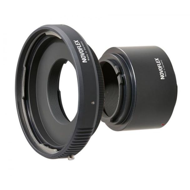 Novoflex combinazione di adattatori per ottiche Hasselblad V su camere Sony Nex