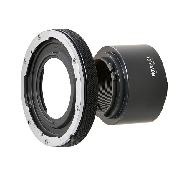 Novoflex combination adapter for Mamiya 645 lenses on Fuji X Pro cameras