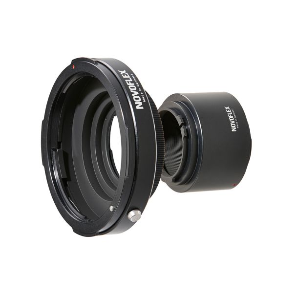 Novoflex adapter pair for mounting Pentax 67 lenses on Leica M cameras