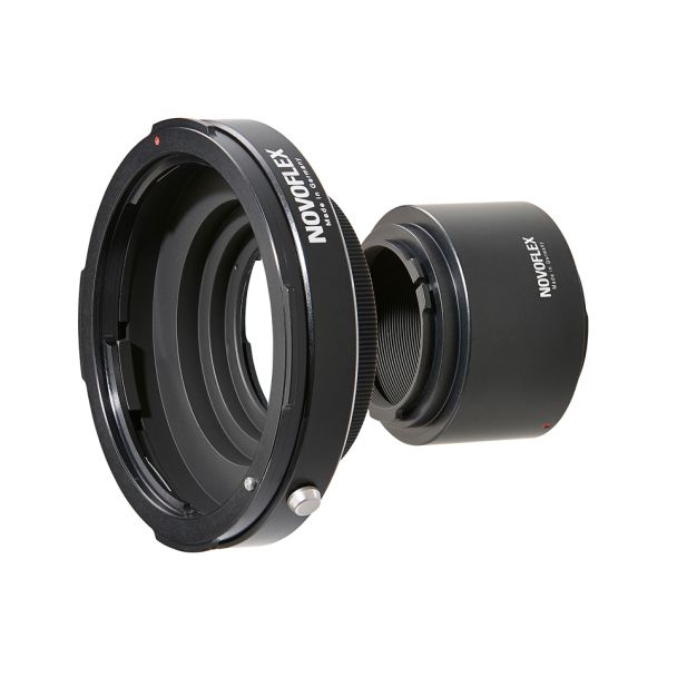Novoflex combination adapter for Pentax 67 lenses on MicroFourThirds cameras