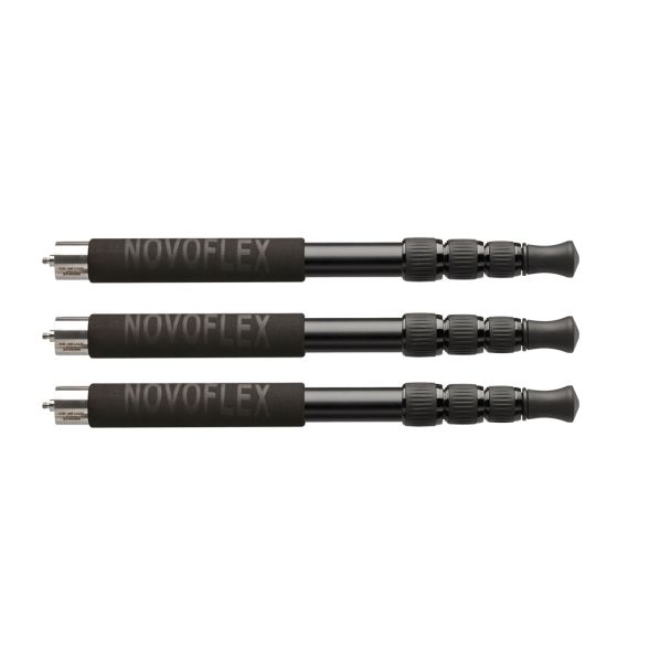 Novoflex gamba di alluminio compatta a 4 sezioni set di 3