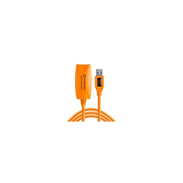 Tether Tools CU3017 cavo USB USB 3.2 Gen 1 (3.1 Gen 1) 5 m USB A Arancione