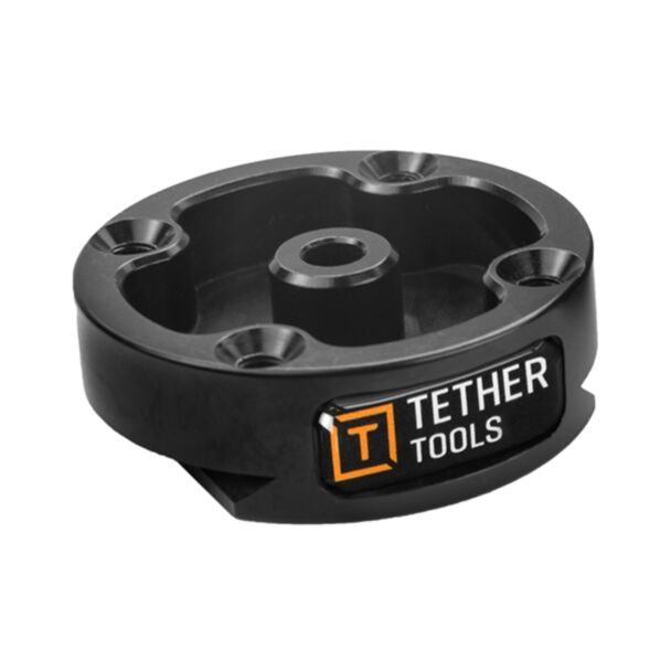 Tether Tools LP2BLK accessorio per testa del treppiede Piastra della testa del treppiede Nero Alluminio