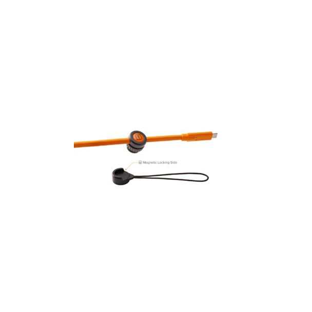 Tether Tools TetherGuard Camera Support Universale Supporto per cavo Nero, Arancione 2 pz