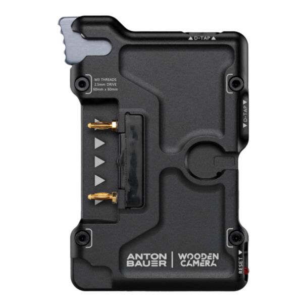 Wooden Camera A00024 – Universal Micro Battery Plate Gold Mount