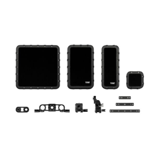 Wooden Camera A00435 – Hook and Loop Plate System, hook and loop plate kit with clamps and hinge